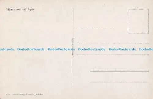 R701644 Vitznau und die Alpen. E. Goetz
