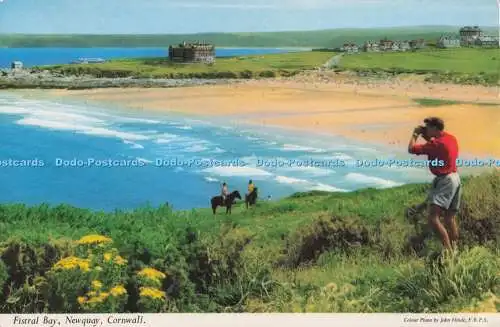 R705321 Cornwall. Newquay. Fistral Bay. John Hinde