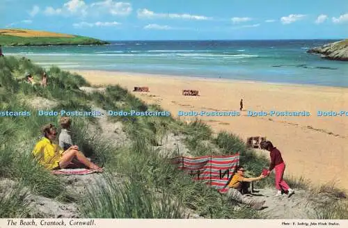 R705322 Cornwall. Crantock. Der Strand. John Hinde. E. Ludwig