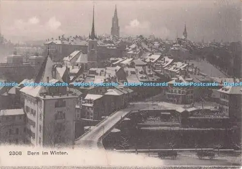 R705342 Bern im Winter. Franco Suisse