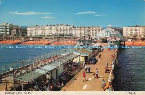 R705344 Eastbourne vom Pier. Elgate Postkarten. 1978