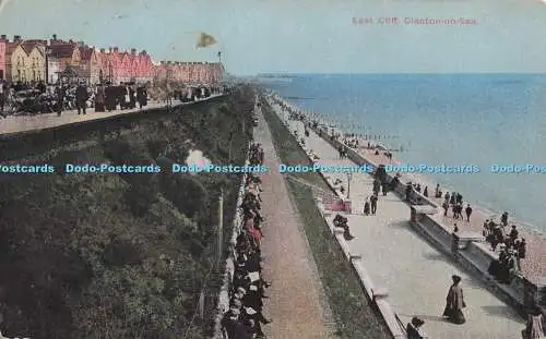 R705356 Clacton on Sea. East Cliff. 1907