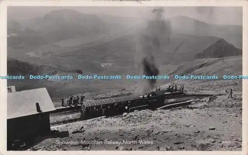 R701746 Nordwales. Snowdon Mountain Railway. Fotopräzision. RP