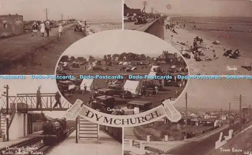 R701749 Dymchurch. Tower Estate. Sand. Campingplätze. S. und E. Norman. RP. M