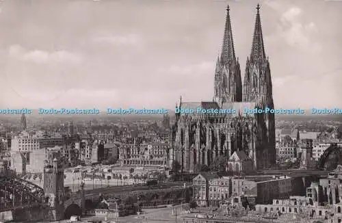 R701752 Köln. Dom und Innenstadt. Hans Andres. 1955