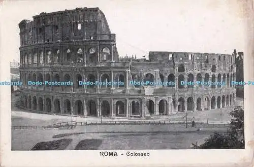 R705392 Roma. Colosseo. Postkarte