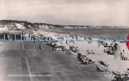 R701807 Dorset. Poole. Sandbänke. The Sands and Bay. Donner und Clayden. Sunray