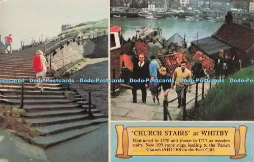 R705438 Kirchtreppe in Whitby. E. T. W. Dennis. W. Brownas. Multi View