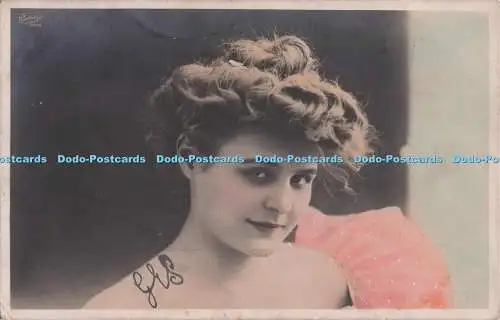 R699410 Frau mit kurzen Haaren. Serie Monna Vanna Nr. 10. 1904