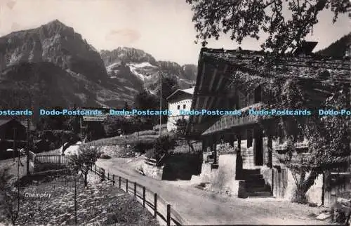 R703992 Champery A. Deriaz. Postkarte