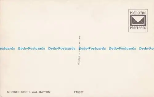 R705482 Wallington. Christchurch. Postkarte