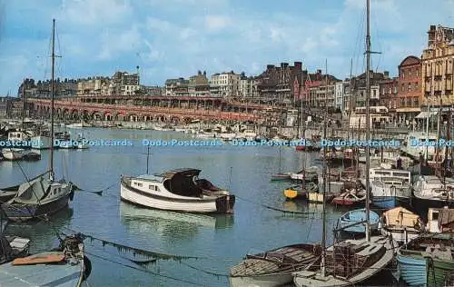 R705487 Ramsgate. Hafen und Royal Parade. Walter S. Knochen. Plastichrome von Colo