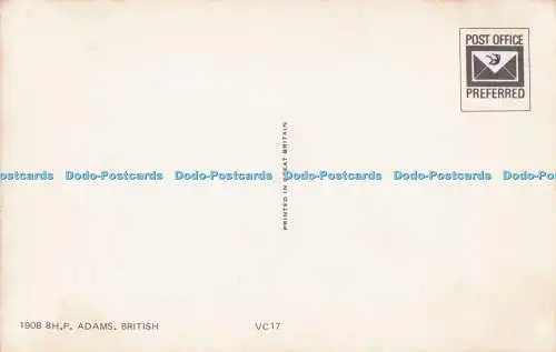 R705501 1908. 8H. P. Adams. Britisch. Postkarte