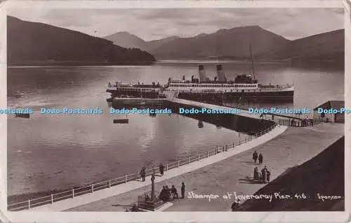 R701892 Dampfgarer am Inveraray Pier. Spencer. RP. 1949