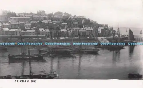 R701904 Brixham 1890. Postkarte