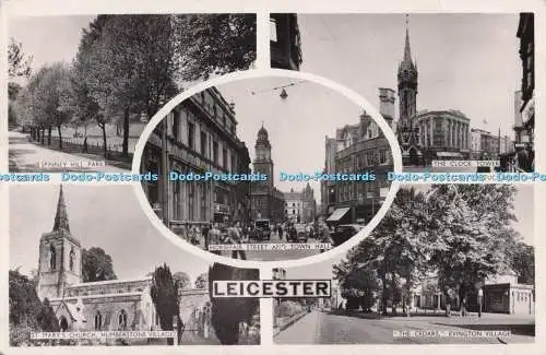 R699499 Leicester. Der Uhrturm. stecken. RP. Multi View