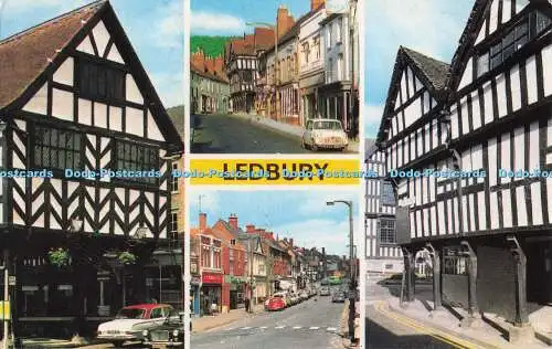 R705539 Ledbury. High Street. Marshall Smart. Smartcards. Colourmaster. 1987. Mu