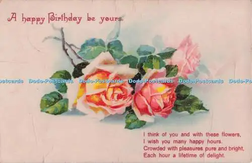 R704107 A Happy Birthday Be Yours. 1931