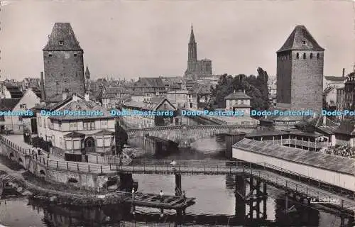 R701959 Straßburg. Les Ponts Couverts. La Cigogne. Andre Leconte