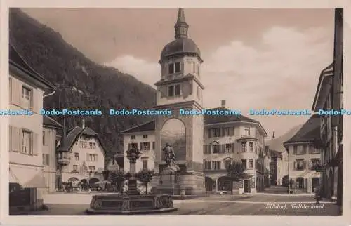 R702023 Altdorf. Teldenkmal. E. Goetz. 1930