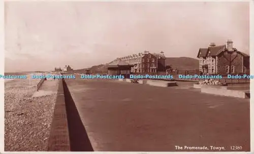 R702025 Towyn. Die Promenade. J. Salmon Ltd. RP. 1952