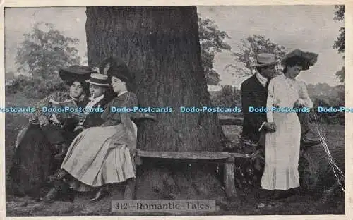 R704181 Romantische Geschichten. Serie Living Pictures. 1907