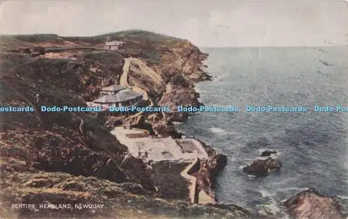 R704185 Newquay. Pentire Headland. Postkarte