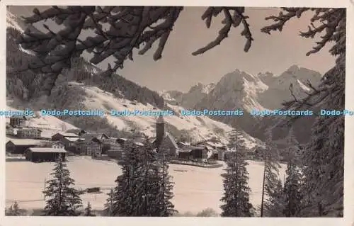 R702044 Klosters 1250mm mit Silvrettagruppe. Berni. 1938