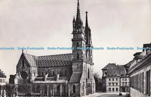 R702050 Basel. Münster. La Cathedrale. Fotoglob. 1960