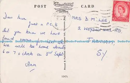 R705688 Weymouth. Der Hafen. J. Salmon. Postkarte