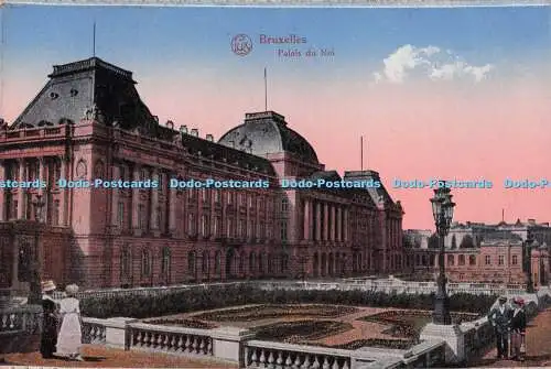 R704244 Bruxelles. Palais du Roi. Lux. Postkarte