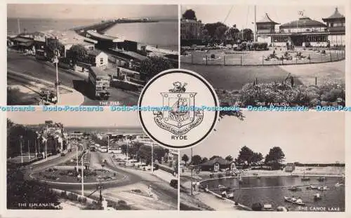 R702101 Ryde. Die Esplanade. Der Kanusee. Der Pier. Der Pavillon. Nahe. RP. M