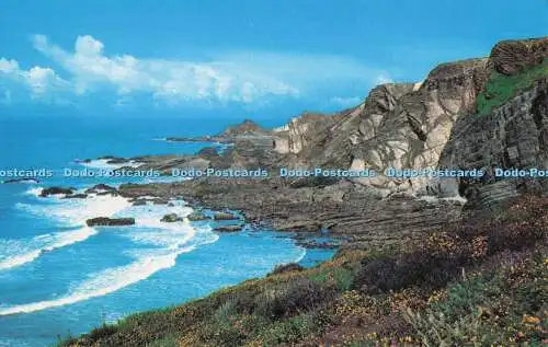 R705713 Hartland Quay. Fotopräzision. Colourmaster International