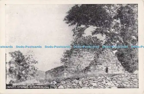 R704256 Glendalough. Dreifaltigkeitskirche. Postkarte