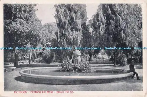 R704261 Roma. Fontana del Mose. Monte Pincio