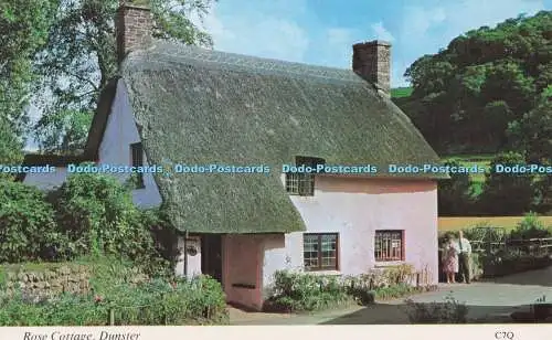 R705739 Dunster. Rose Cottage. Harvey Barton