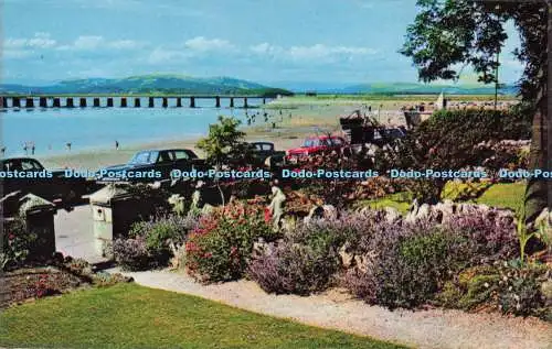 R705769 Arnside. Die Promenade und das Viadukt. Sanderson und Dixon. RP. 1967