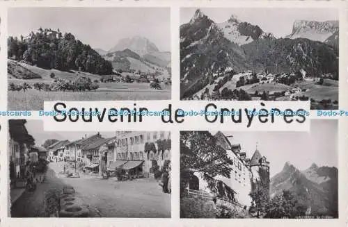 R702177 Souvenir de Gruyeres. Metzger. Multi View