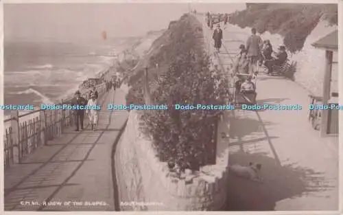 R702179 Southbourne. Blick auf die Pisten. L. und Co. Sun Ray Serie. RP. 1935