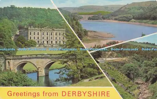 R705843 Grüße aus Derbyshire. Goyt Valley. E. T. W. Dennis. Multi View