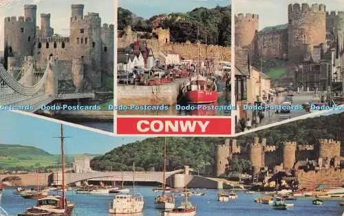 R706011 Conway. Castle Street. E. T. W. Dennis. 1982. Multi View