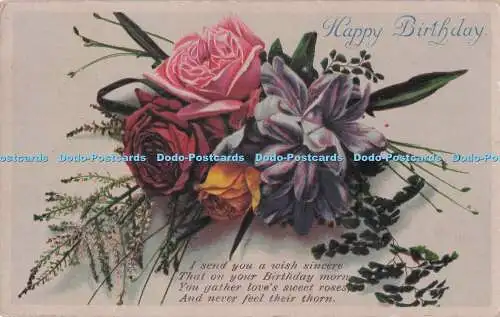 R706253 Happy Birthday. Postkarte