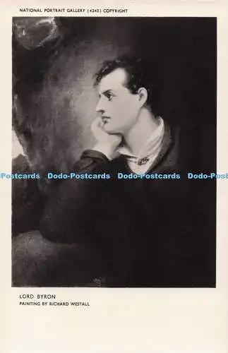 R706308 National Portrait Gallery. Lord Byron. Richard Westall. B. Matthews