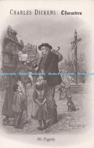 R706416 Charles Dickens. Figuren. Mr. Peggotty. Gemini Art Studio