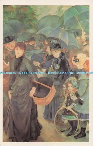 R706509 London. Die Nationalgalerie. Les Parapluies. Pierre Auguste Renoir. Mas