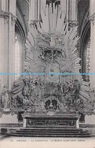 R706873 Amiens. La Cathedrale. Le Maitre Autel. E. Le Deley