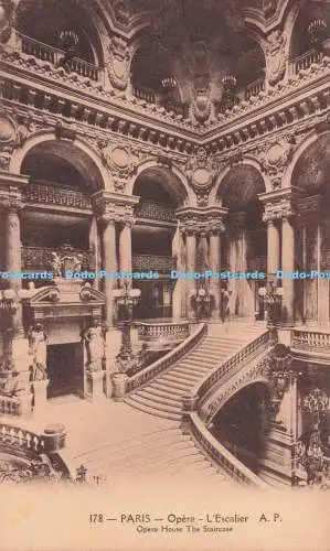 R706878 Paris. Opernhaus die Treppe. A. Papeghin