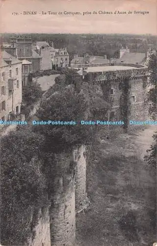R707670 Dinan. La Tour de Coetquen Prise du Chateau d Anne de Bretagne