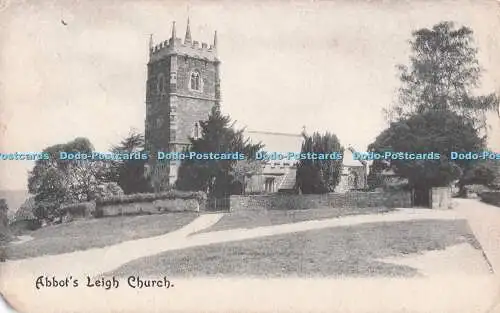R708226 England. Äbte Leigh Kirche. Postkarte