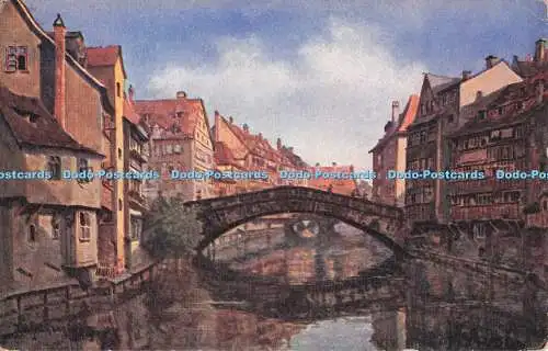 R707749 Nürnberg. Fleischbrücke. S. Soldan Sche. A. Zemsch